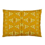 Fishes Talking About Love And   Yellow Stuff Pillow Case (Two Sides) Front