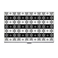 Snowflakes - Christmas pattern Business Card Holders