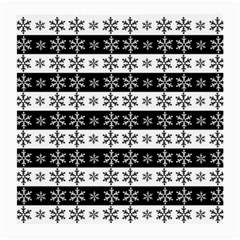 Snowflakes - Christmas pattern Medium Glasses Cloth (2-Side)