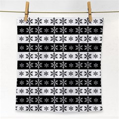 Snowflakes - Christmas pattern Face Towel