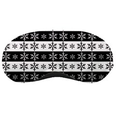 Snowflakes - Christmas pattern Sleeping Masks