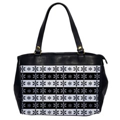 Snowflakes - Christmas pattern Office Handbags