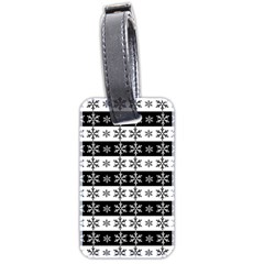 Snowflakes - Christmas pattern Luggage Tags (Two Sides)