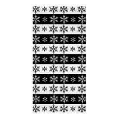 Snowflakes - Christmas pattern Shower Curtain 36  x 72  (Stall) 