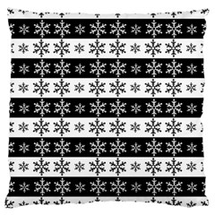 Snowflakes - Christmas pattern Large Cushion Case (One Side)