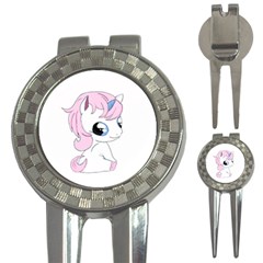 Baby Unicorn 3-in-1 Golf Divots by Valentinaart