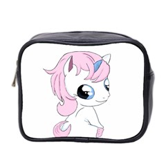 Baby Unicorn Mini Toiletries Bag 2-side by Valentinaart