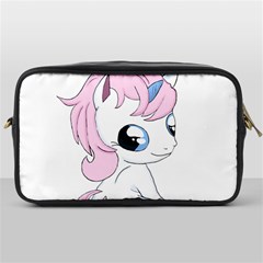 Baby Unicorn Toiletries Bags by Valentinaart