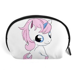 Baby Unicorn Accessory Pouches (large)  by Valentinaart