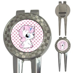 Baby Unicorn 3-in-1 Golf Divots by Valentinaart