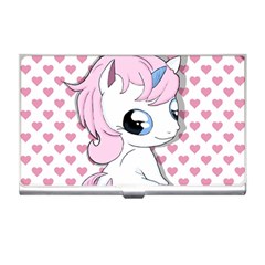 Baby Unicorn Business Card Holders by Valentinaart