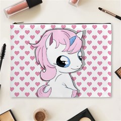 Baby Unicorn Cosmetic Bag (xl) by Valentinaart