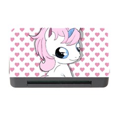 Baby Unicorn Memory Card Reader With Cf by Valentinaart