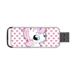 Baby Unicorn Portable Usb Flash (two Sides) by Valentinaart