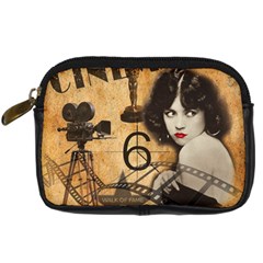 Vintage Cinema Digital Camera Cases by Valentinaart