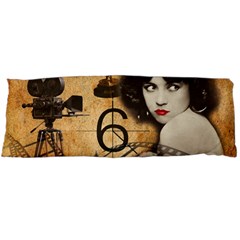 Vintage Cinema Body Pillow Case (dakimakura) by Valentinaart