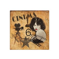 Vintage Cinema Satin Bandana Scarf by Valentinaart