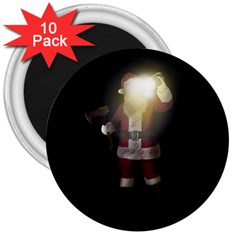 Santa Killer 3  Magnets (10 Pack)  by Valentinaart