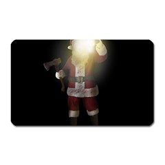 Santa Killer Magnet (rectangular) by Valentinaart