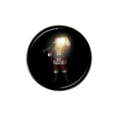 Santa Killer Hat Clip Ball Marker by Valentinaart