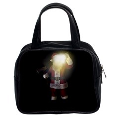 Santa Killer Classic Handbags (2 Sides) by Valentinaart