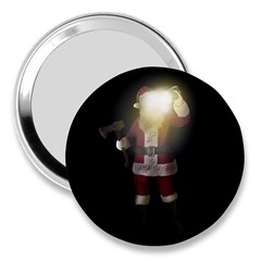 Santa Killer 3  Handbag Mirrors by Valentinaart