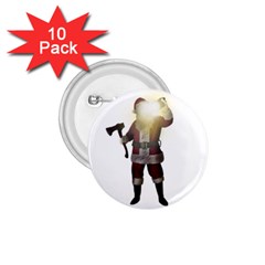 Santa Killer 1 75  Buttons (10 Pack) by Valentinaart