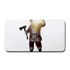 Santa Killer Medium Bar Mats by Valentinaart