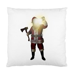 Santa Killer Standard Cushion Case (one Side) by Valentinaart