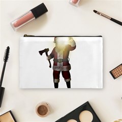 Santa Killer Cosmetic Bag (medium)  by Valentinaart