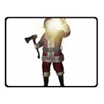 Santa Killer Fleece Blanket (Small) 50 x40  Blanket Front