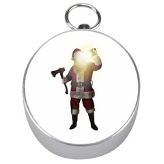 Santa Killer Silver Compasses by Valentinaart