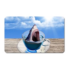 Cup Of Tea Magnet (rectangular) by Valentinaart