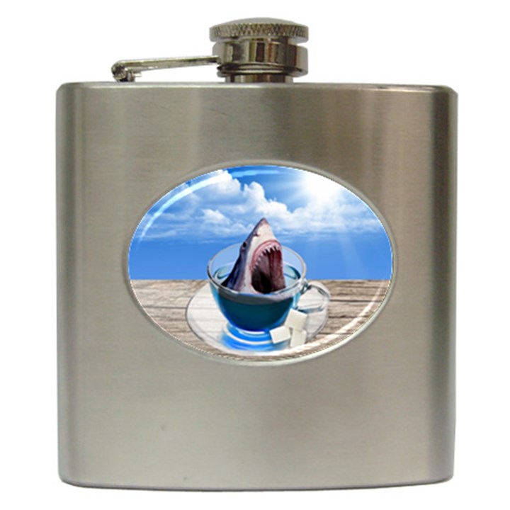 Cup of tea Hip Flask (6 oz)