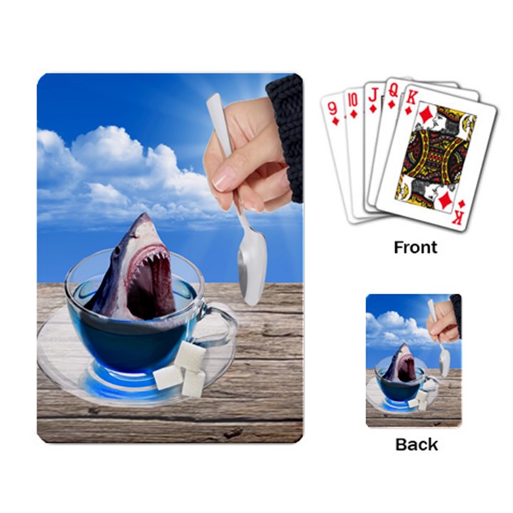 Cup of tea Playing Card