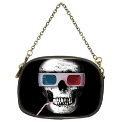 Cinema Skull Chain Purses (two Sides)  by Valentinaart