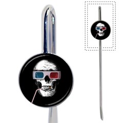 Cinema Skull Book Mark by Valentinaart