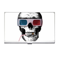 Cinema Skull Business Card Holders by Valentinaart