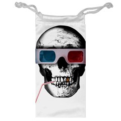 Cinema Skull Jewelry Bag by Valentinaart