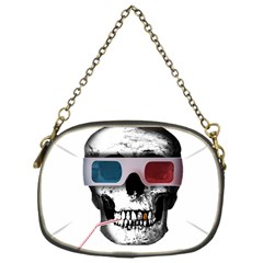 Cinema Skull Chain Purses (one Side)  by Valentinaart