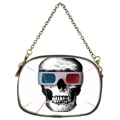 Cinema Skull Chain Purses (two Sides)  by Valentinaart