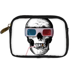 Cinema Skull Digital Camera Cases by Valentinaart