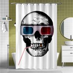 Cinema Skull Shower Curtain 48  x 72  (Small)  Curtain(48  X 72 ) - 42.18 x64.8  Curtain(48  X 72 )