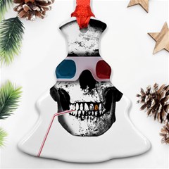 Cinema Skull Ornament (christmas Tree)  by Valentinaart