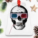 Cinema Skull Bell Ornament (Two Sides) Back