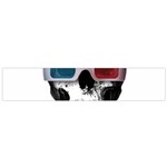 Cinema Skull Small Flano Scarf Front