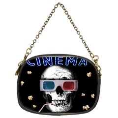 Cinema Skull Chain Purses (two Sides)  by Valentinaart