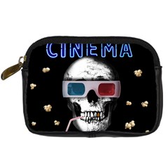 Cinema Skull Digital Camera Cases by Valentinaart