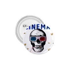 Cinema Skull 1.75  Buttons