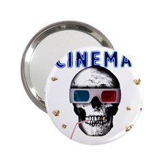 Cinema Skull 2.25  Handbag Mirrors